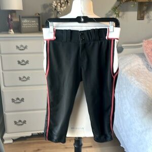 Softball Pants Black Game Maxim Youth XL Girls